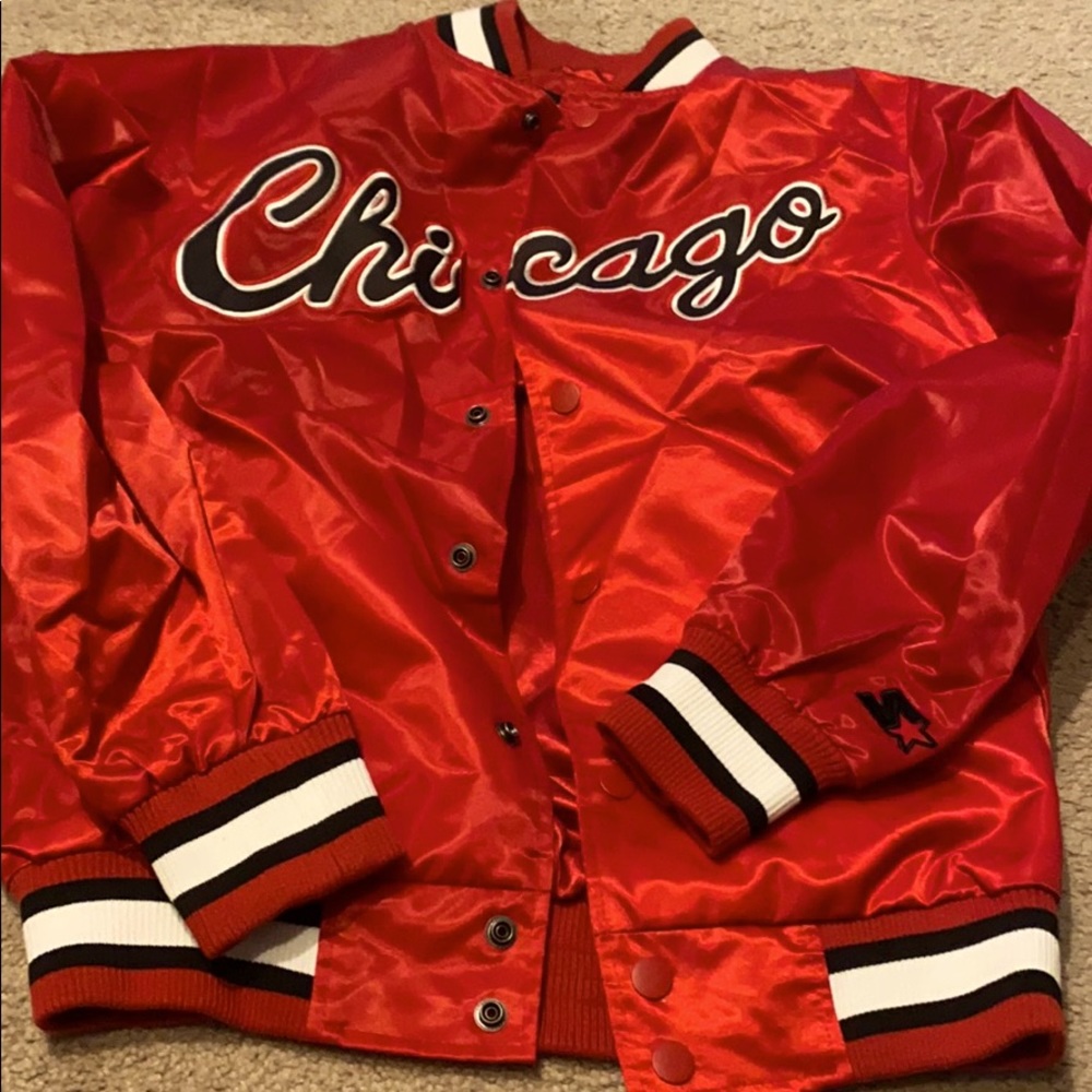 Vintage Chicago Bulls Bomber
